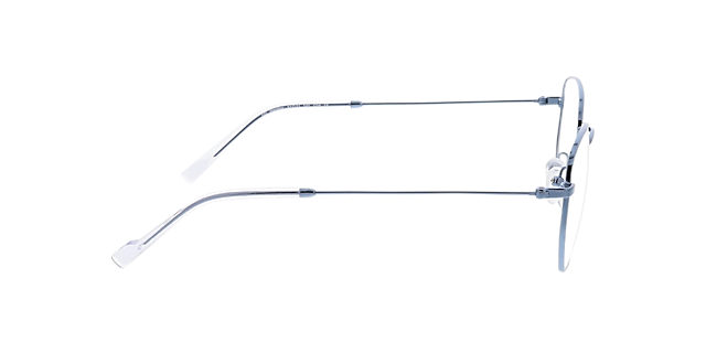 Halifax Blue & Crystal MetallEyeglass Frames von B24, Seitenansicht