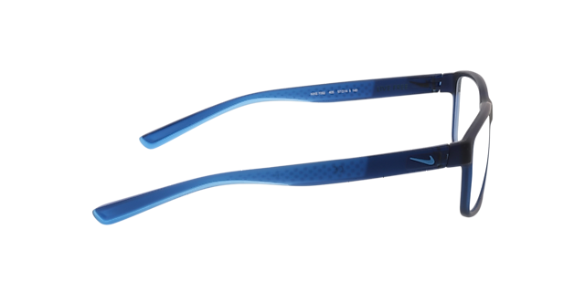 NIKE 7092 Matt Blau KunststoffEyeglass Frames von B24, Seitenansicht