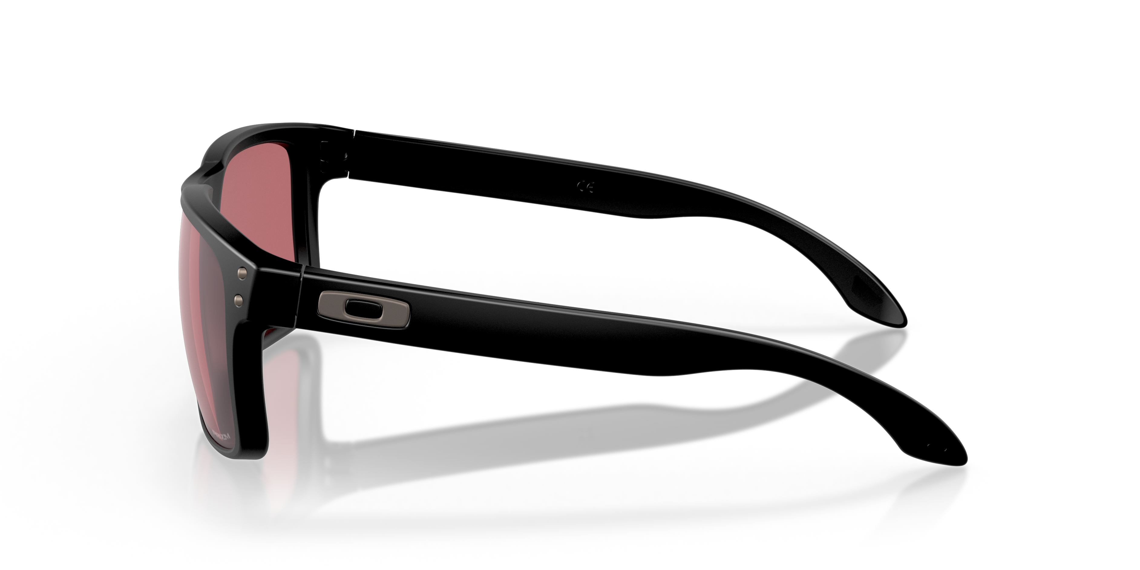 Holbrook™ Matt Schwarz KunststoffEyeglass Frames von B24, Seitenansicht