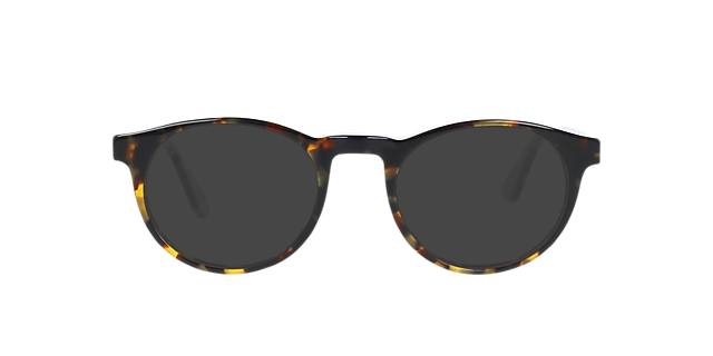 Parker CT Garnet Havana AcetaatEyeglass Frames van B24, met getinte lenzen