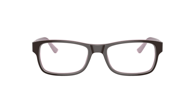RB5268 Braun auf Rosa AcetatEyeglass Frames von B24, Vorderansicht