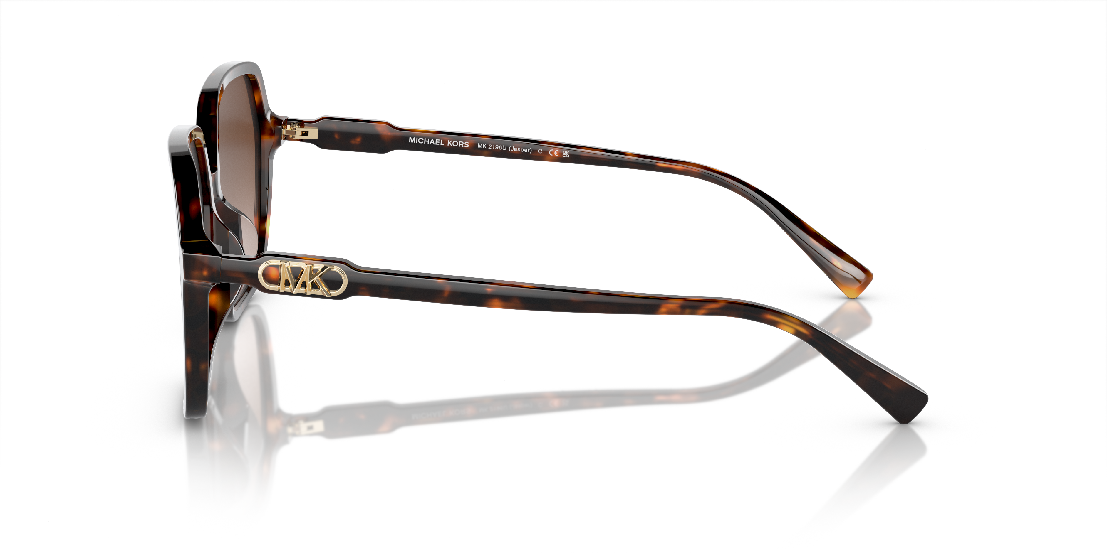 MK2196U Tortoise dunkel AcetatSunglass Frames von B24, Seitenansicht