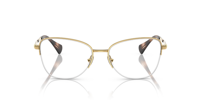 RA6061 Glanzend goud MetaalEyeglass Frames van B24, Vooraanzicht