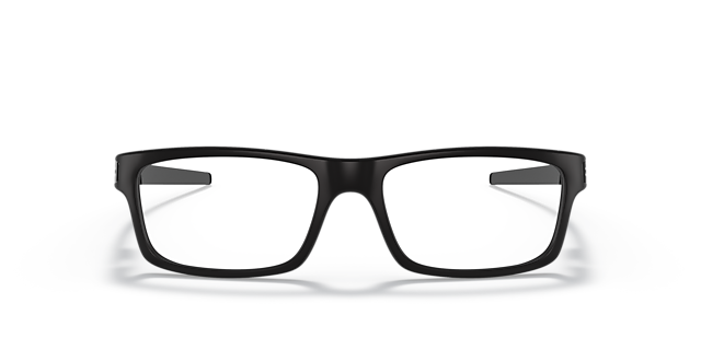 Currency™ Satijnglans zwart KunststofEyeglass Frames van B24, Vooraanzicht