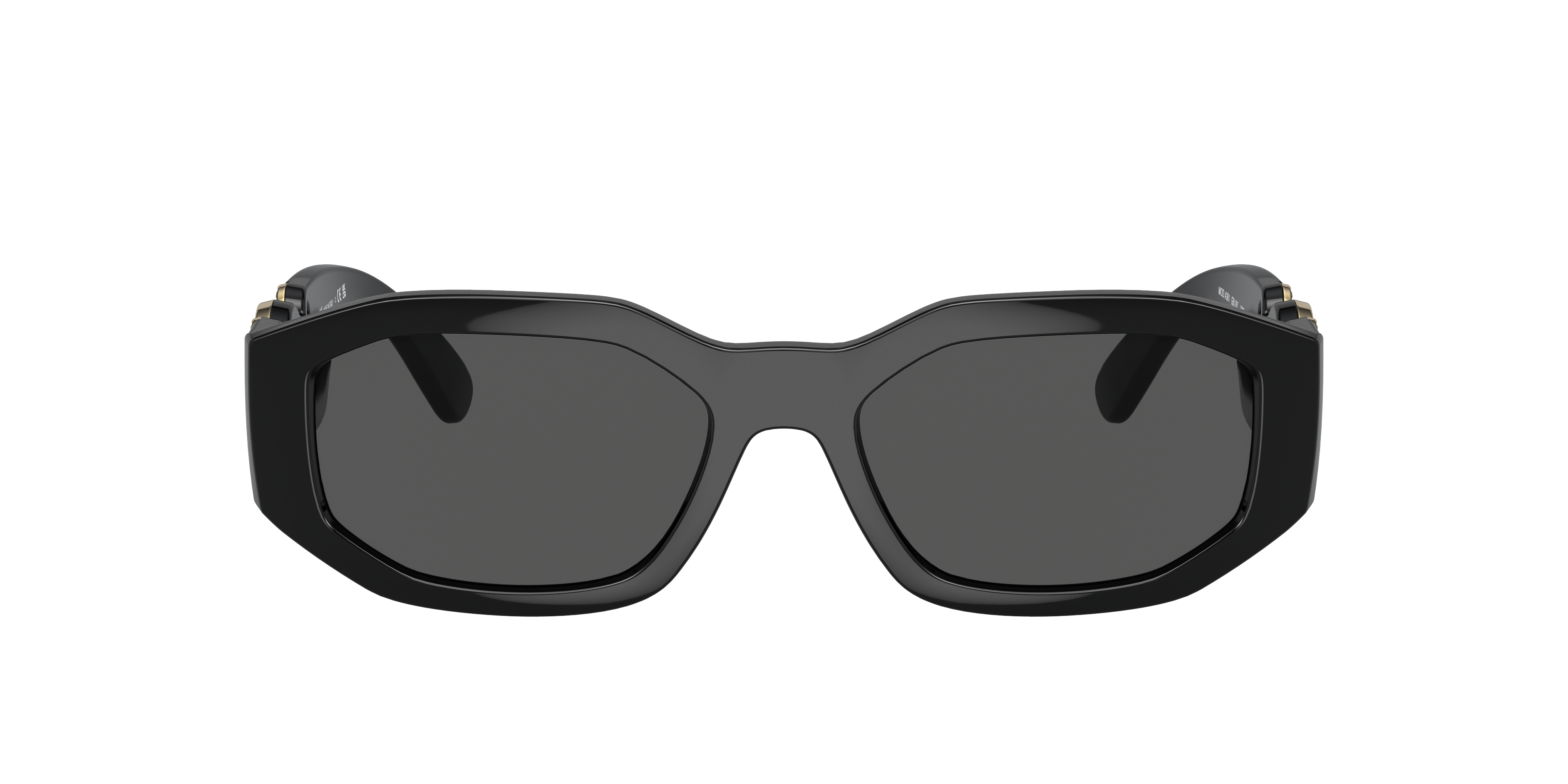 Versace 8053672947397 Schwarz/black/transparent Grey, Size: Durchschnittlich