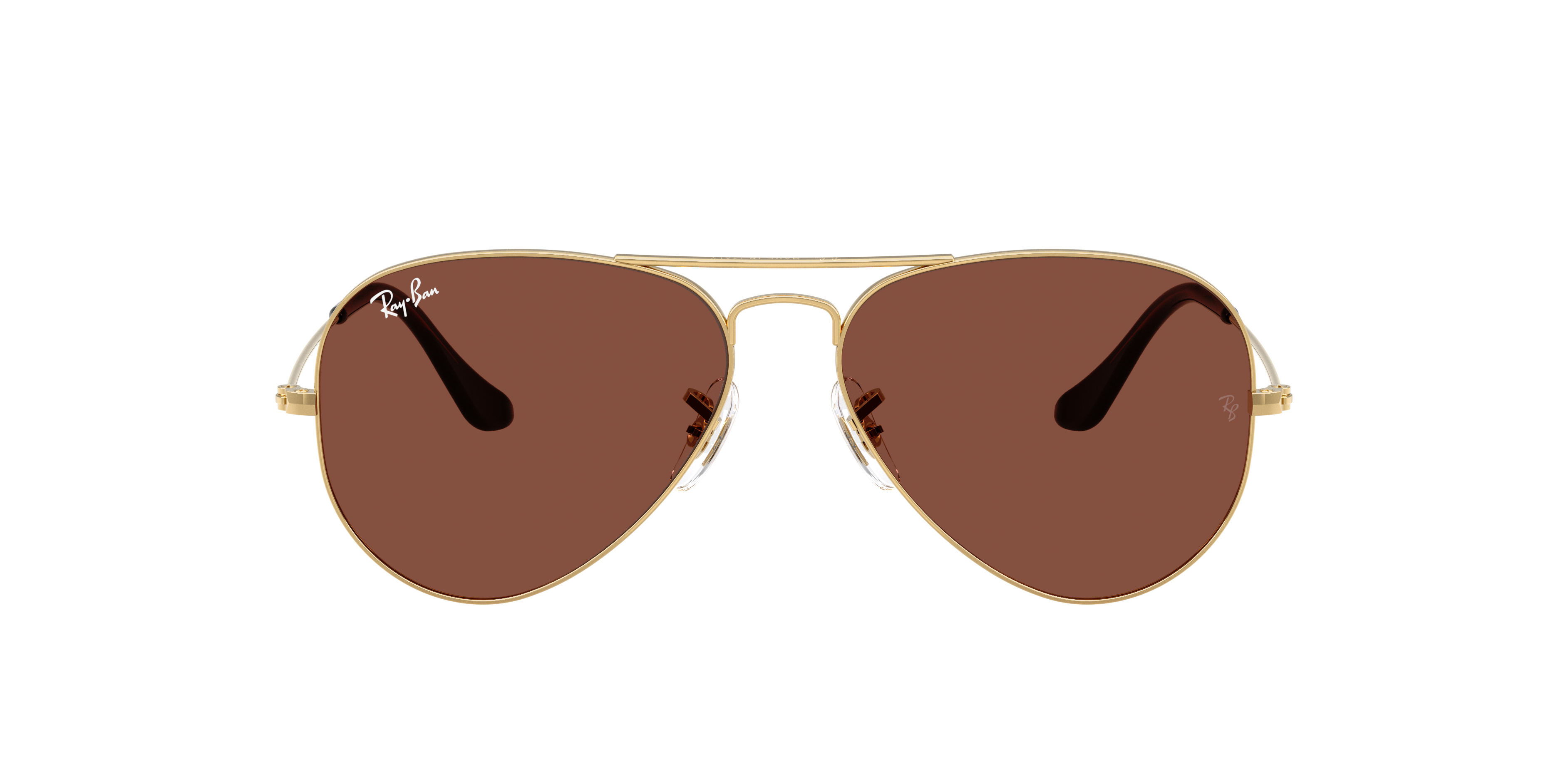 RB3025 Arista Gold MetallSunglass Frames von B24, mit getönten Gläsern