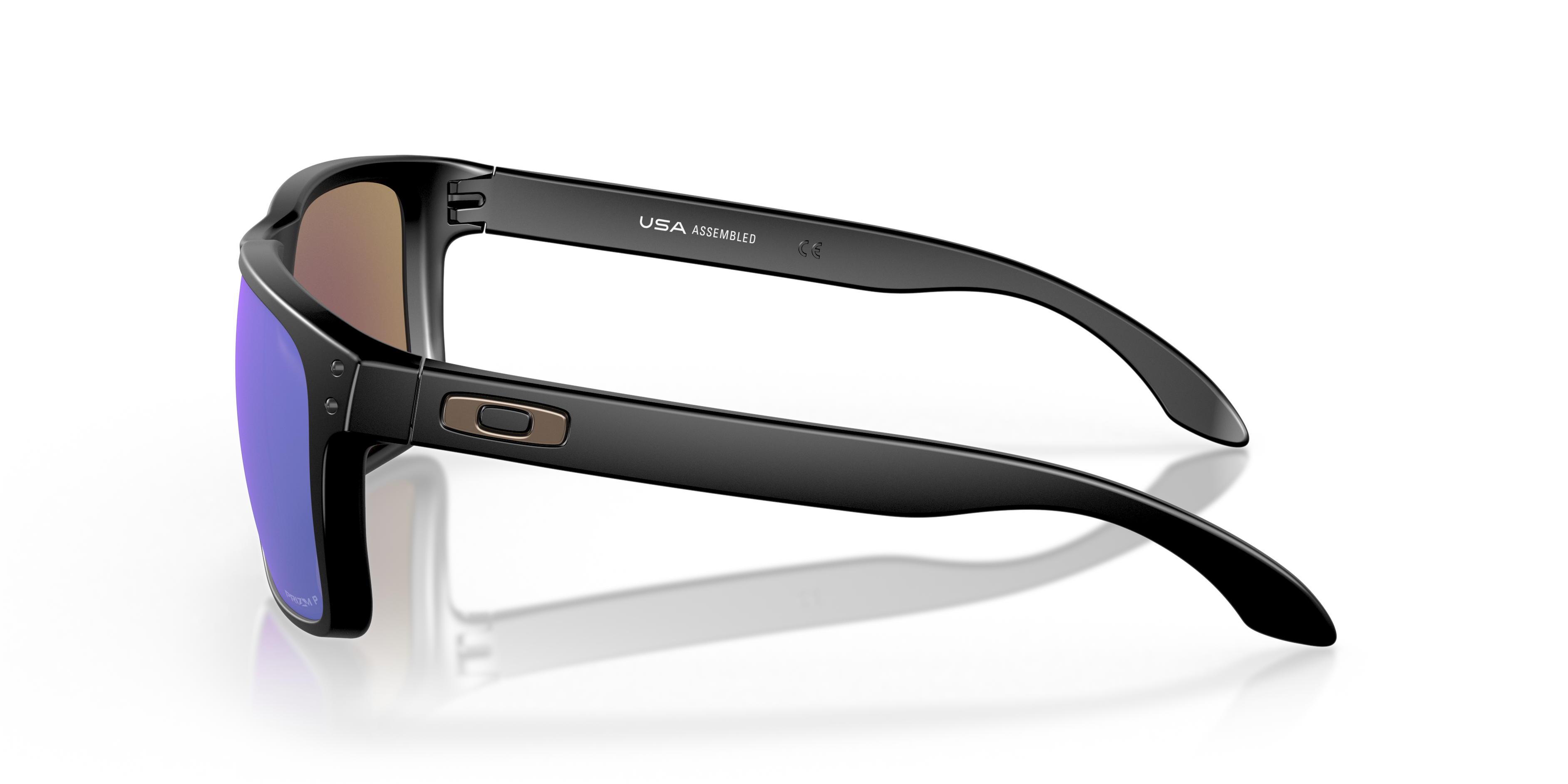 Holbrook™ XL Matt Schwarz KunststoffSunglass Frames von B24, Seitenansicht