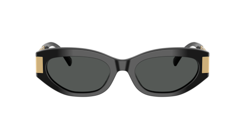Versace - VE4501, Damen, Schwarz/Black/Brown Tortoise, Größe: Large