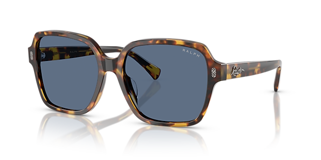 RA5304U Glänzendes Havanna AcetatSunglass Frames von B24, Dreiviertelansicht