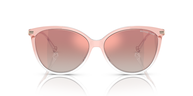 MK2184U Pink To Clear KunststoffSunglass Frames von B24, Vorderansicht