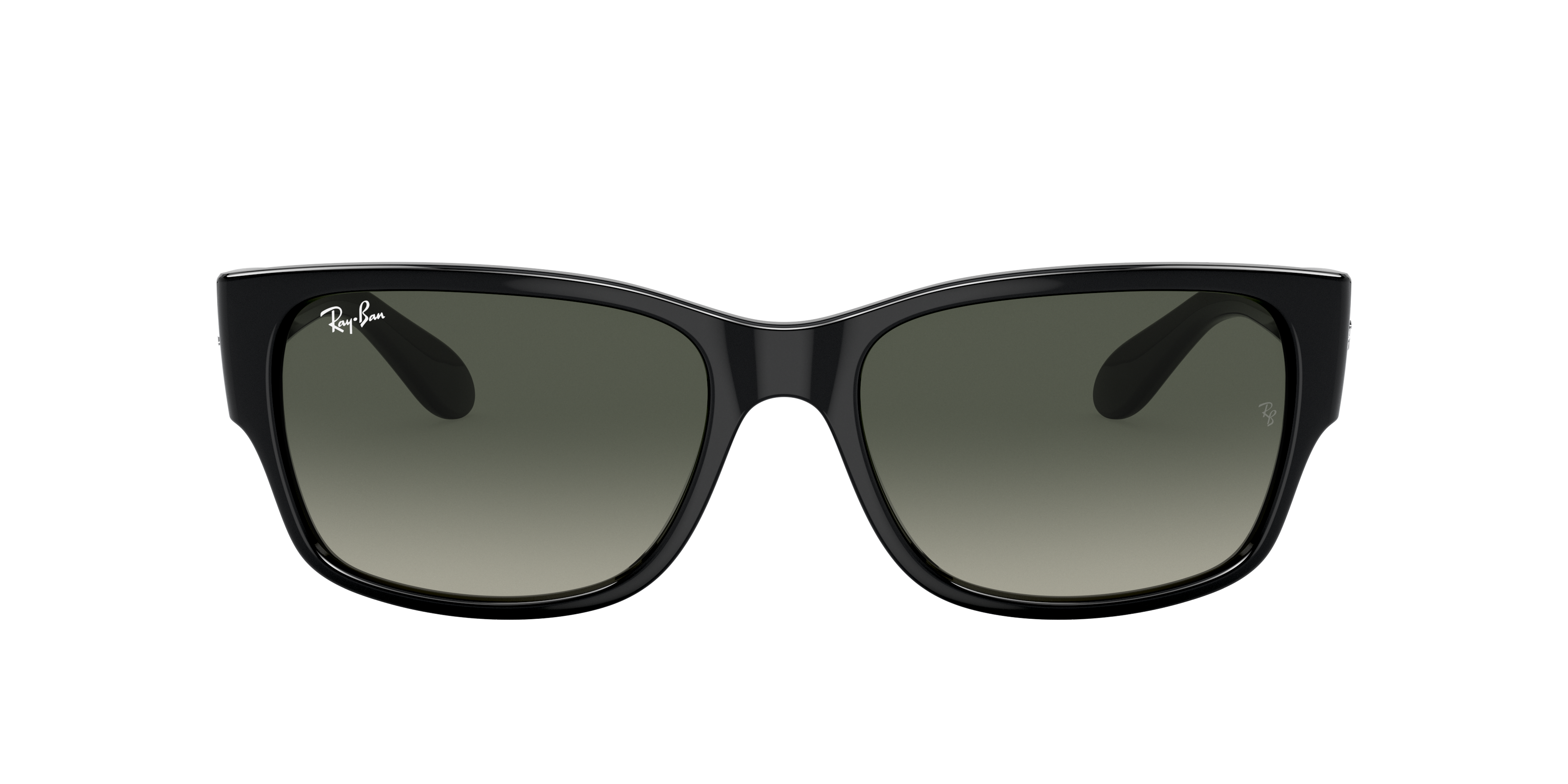 Ray-Ban 8056597719346 Schwarz/black/transparent Grey, Size: Durchschnittlich