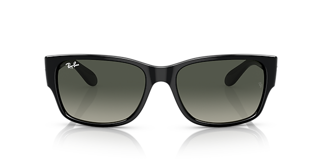 RB4388 Schwarz KunststoffSunglass Frames von B24, Vorderansicht