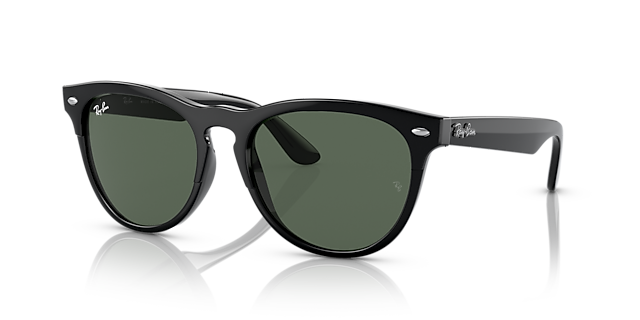 RB4471 Zwart KunststofSunglass Frames van B24, Hoekweergave