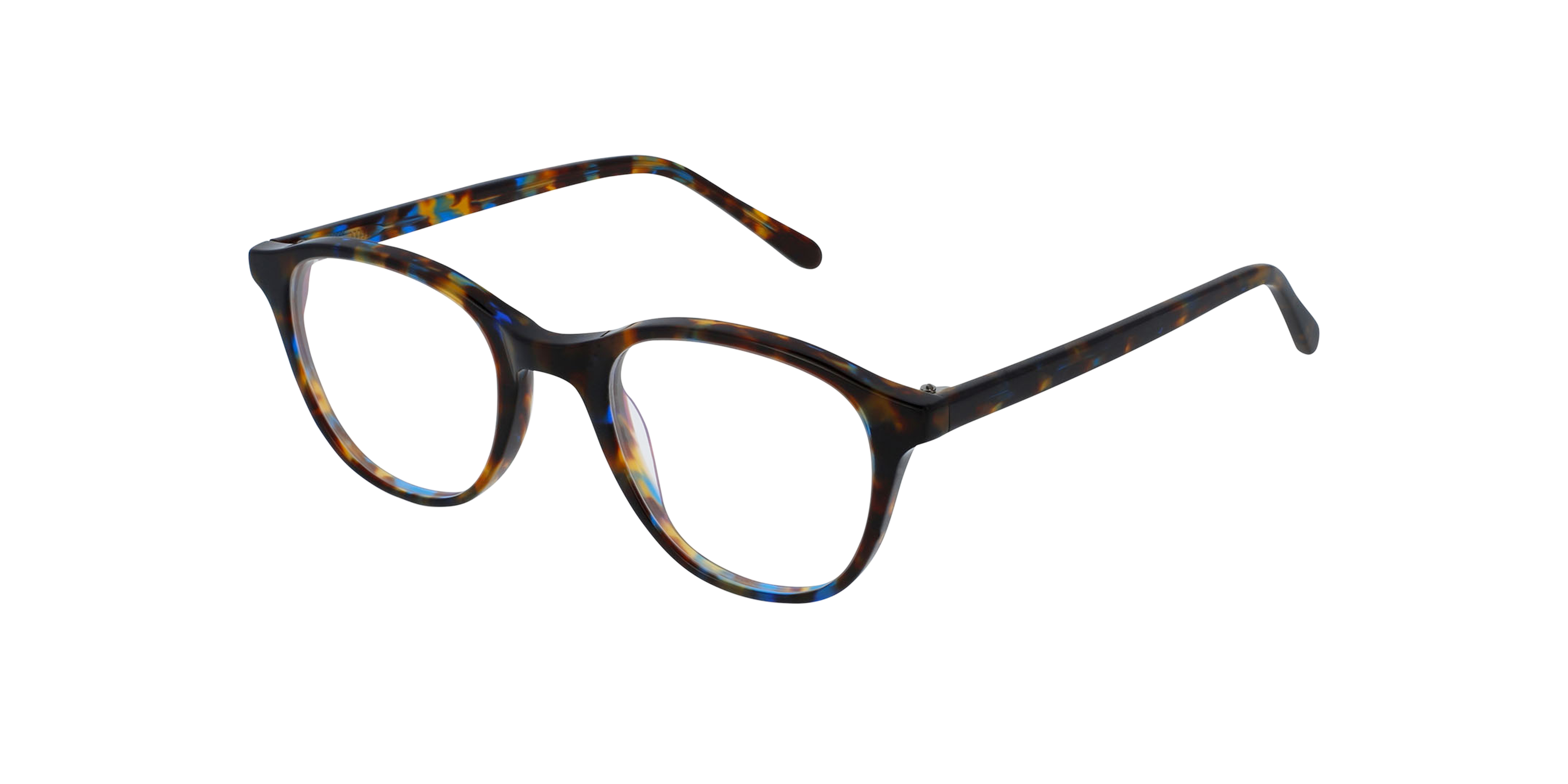 Airin Admiral Tortoise AcetaatEyeglass Frames van B24, Hoekweergave