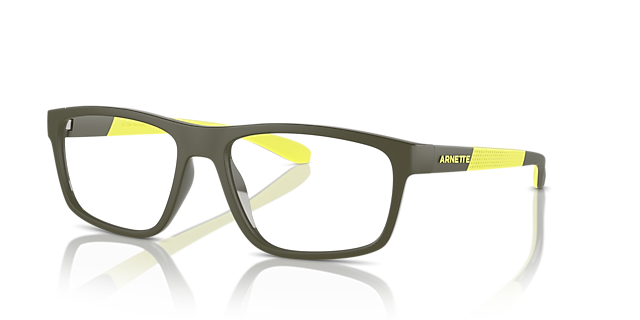 AN7246U Military Matte & Shiny KunststoffEyeglass Frames von B24, Dreiviertelansicht