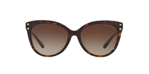 Michael Kors - MK2045, Damen, Tortoise dunkel/black/Dark Tortoise, Größe: Large
