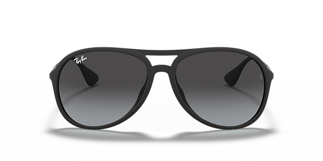 RB4201 Rubber Black KunststoffSunglass Frames von B24, Vorderansicht