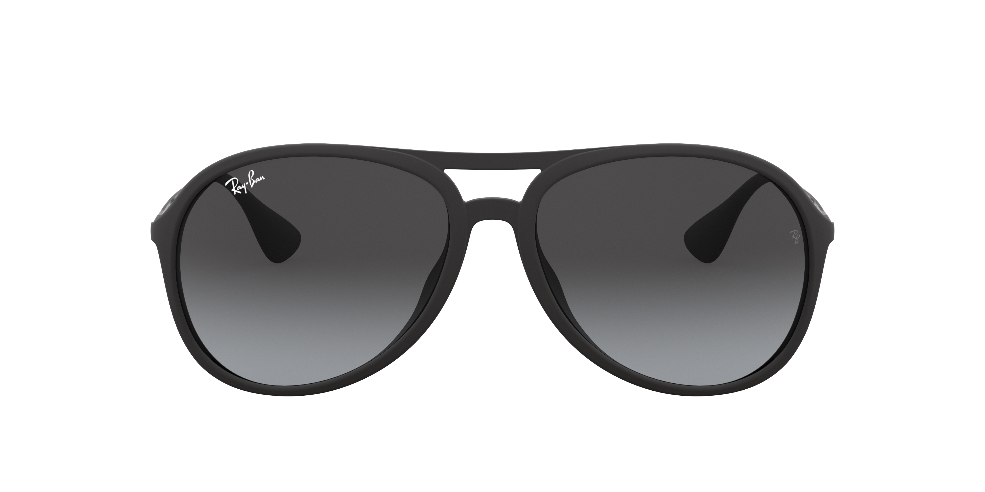 RB4201 Rubber zwart KunststofSunglass Frames van B24, met getinte lenzen