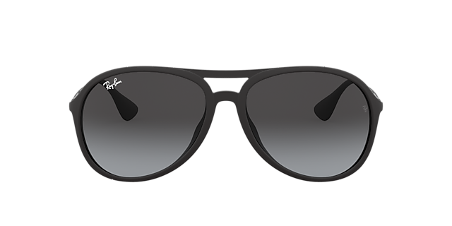 RB4201 Rubber Black KunststoffSunglass Frames von B24, mit getönten Gläsern