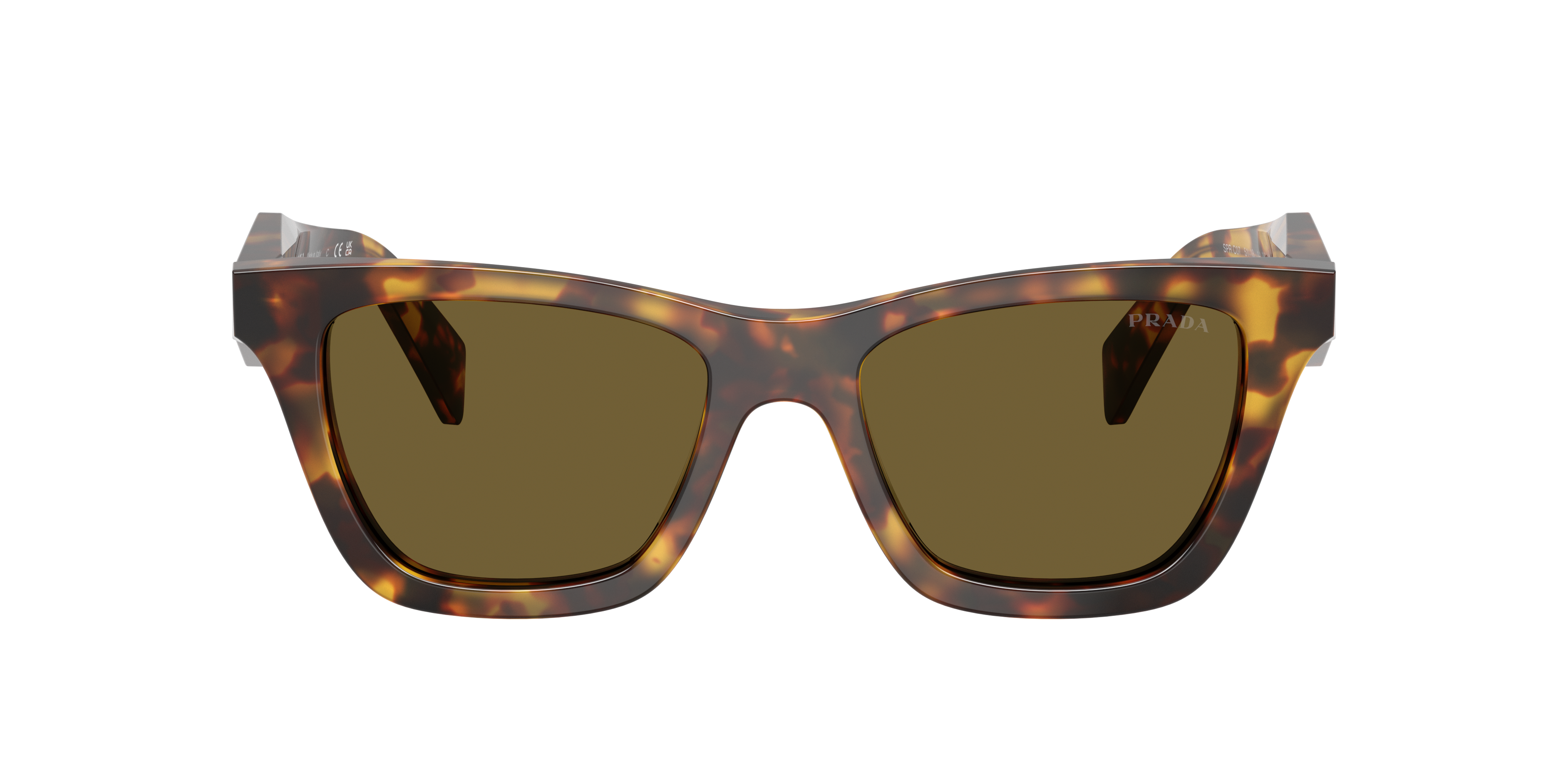 PR C07S Honey Tortoise AcetaatSunglass Frames van B24, met getinte lenzen