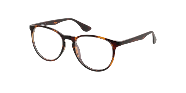San Francisco Mat Havana KunststofEyeglass Frames van B24, Hoekweergave