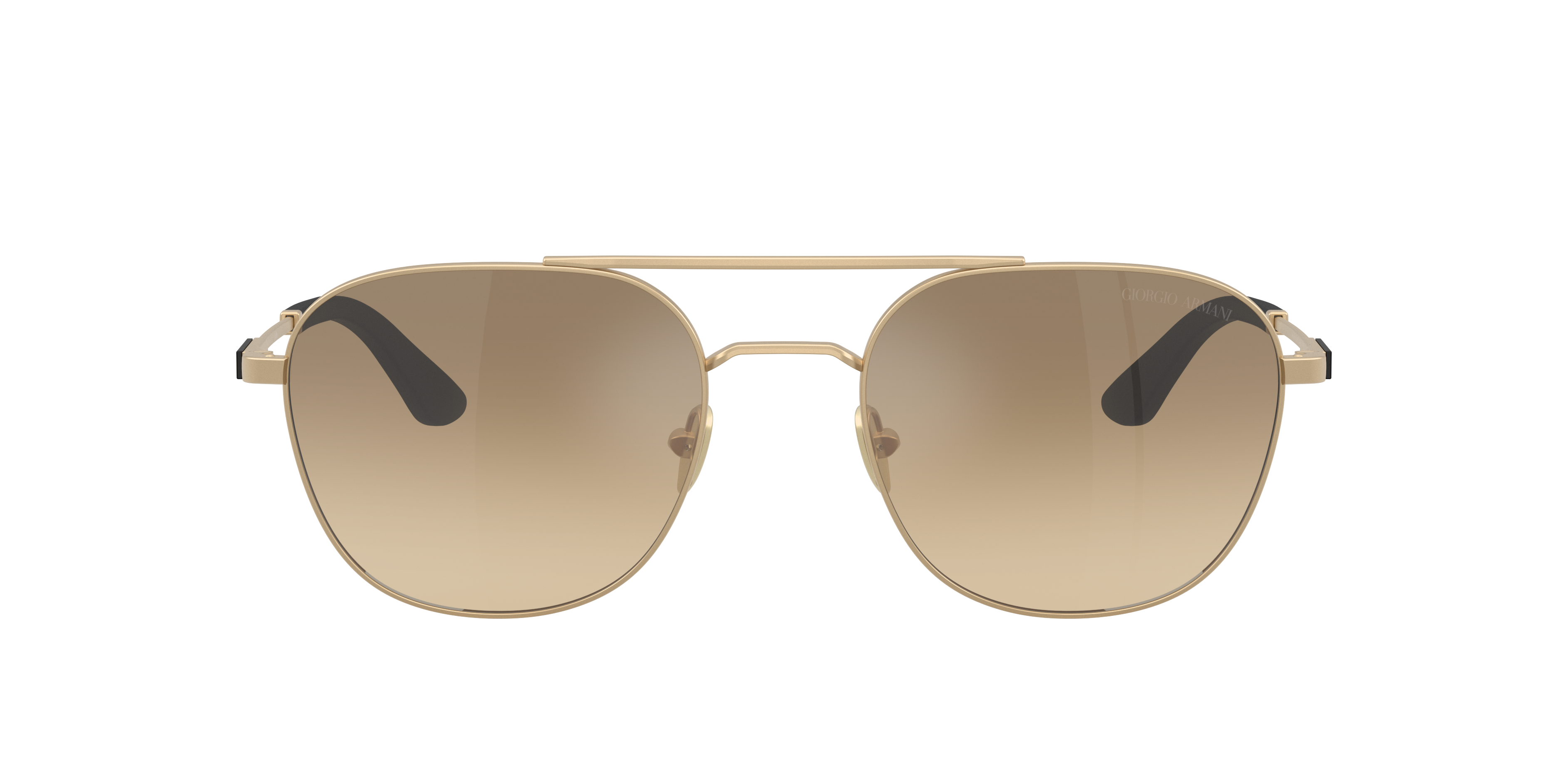 AR6178 Matt Hellgold MetallSunglass Frames von B24, mit getönten Gläsern