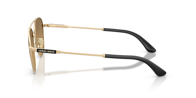 AR6178 Matt Hellgold MetallSunglass Frames von B24, Seitenansicht