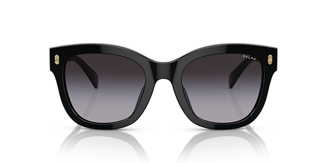 RA5301U Schwarz glänzend AcetatSunglass Frames von B24, Vorderansicht