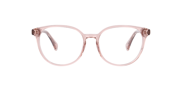 Norfolk Kristall Hellrosa AcetatEyeglass Frames von B24, Vorderansicht