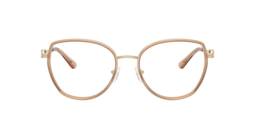 Michael Kors - MK3101, Damen, Hellbraun/Pink Transparent/Light Brown, Größe: Large