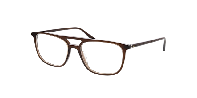 Adelaide Crystal Braun AcetatEyeglass Frames von B24, Dreiviertelansicht