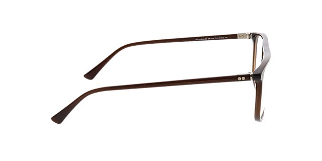 Adelaide Crystal Braun AcetatEyeglass Frames von B24, Seitenansicht