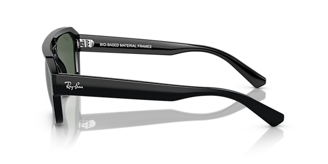 RB4397 Zwart KunststofSunglass Frames van B24, Zijaanzicht