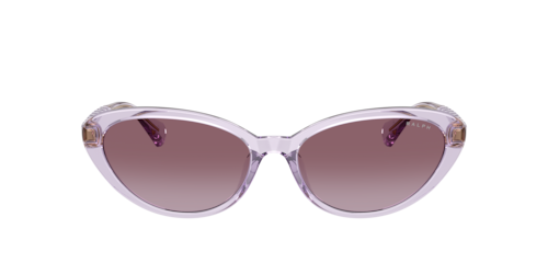 Ralph - RA5338U, Damen, Violett transparent/Shiny Black/Transparent Violet, Größe: Large