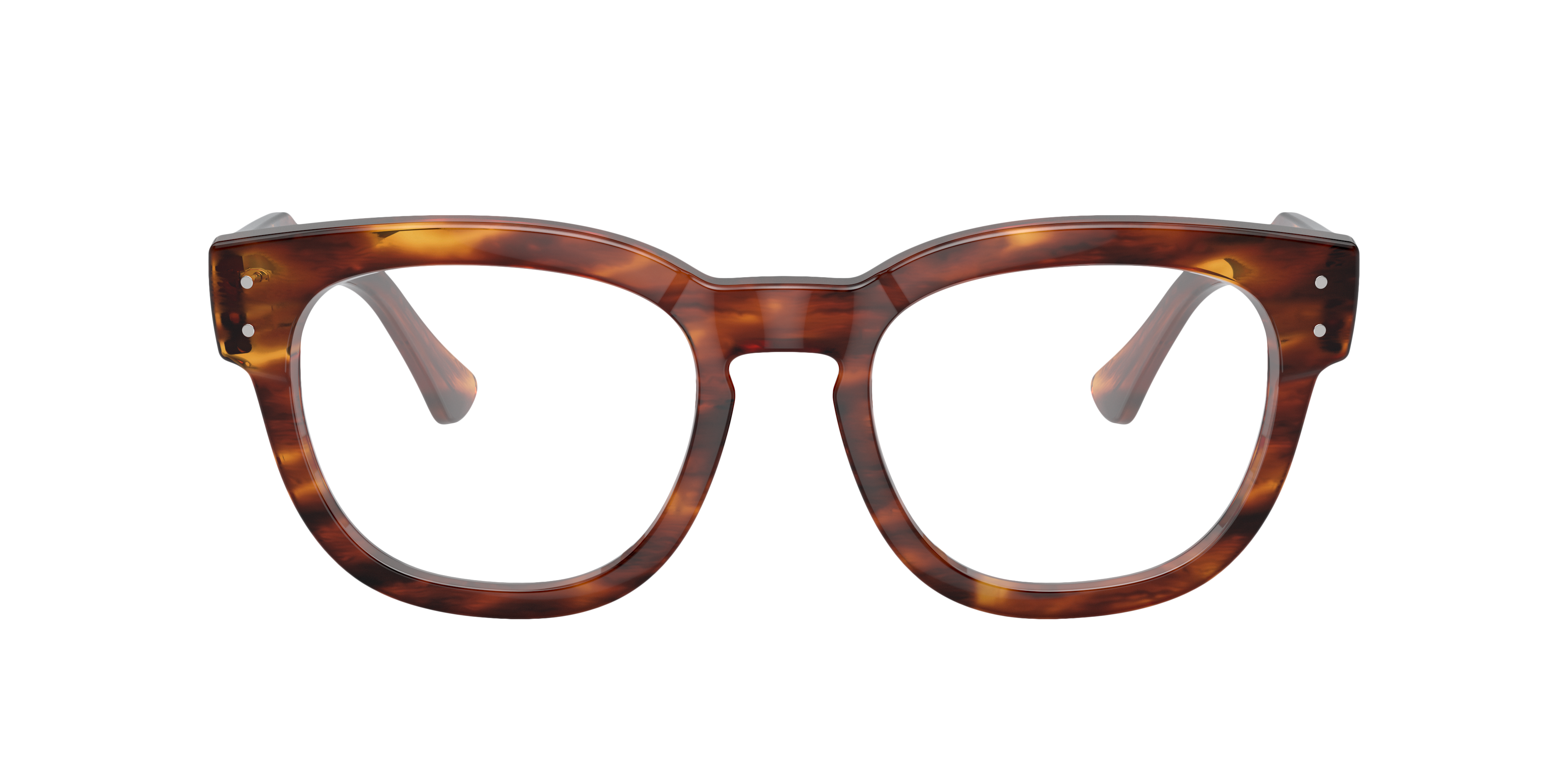 Thumbnail - Ray-Ban 8056597942881 Havana Gestreift/striped Havana/grey Havana, Size: Durchschnittlich