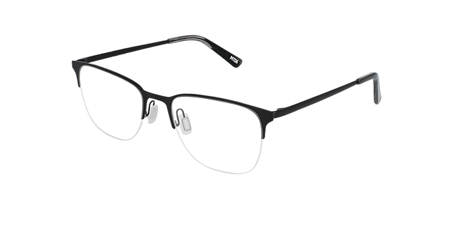Arlo Black Metal MetaalEyeglass Frames van B24, Hoekweergave