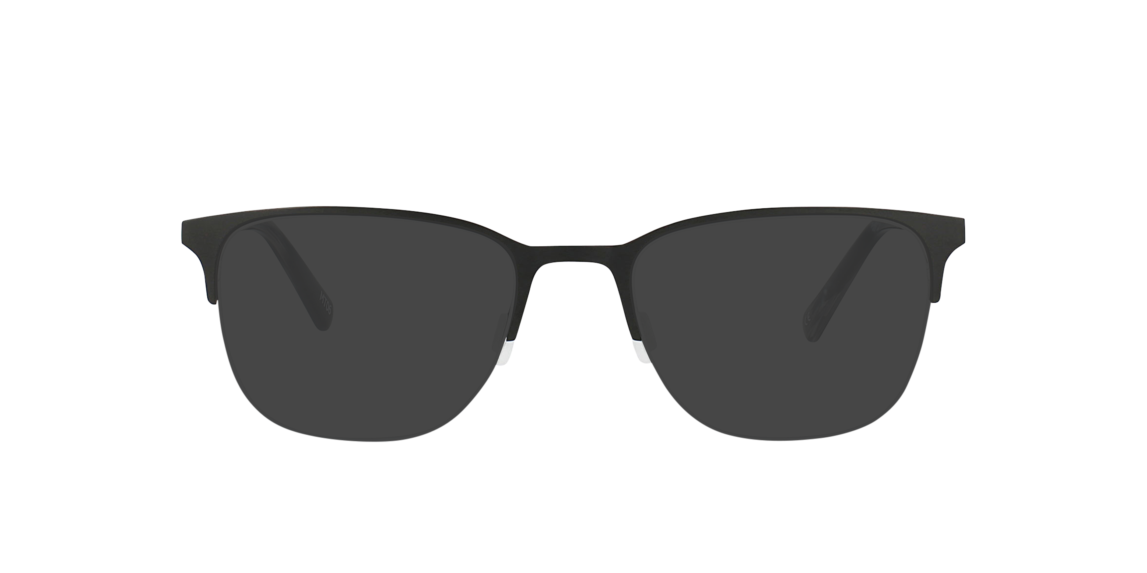 Arlo Black Metal MetallEyeglass Frames von B24, mit getönten Gläsern