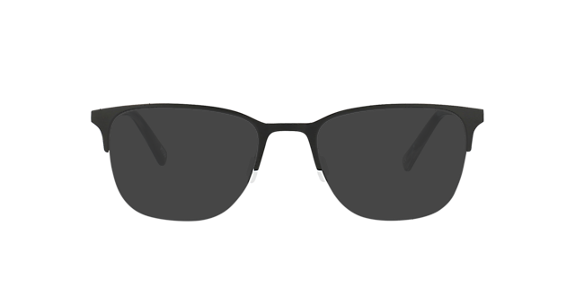 Arlo Black Metal MetaalEyeglass Frames van B24, met getinte lenzen