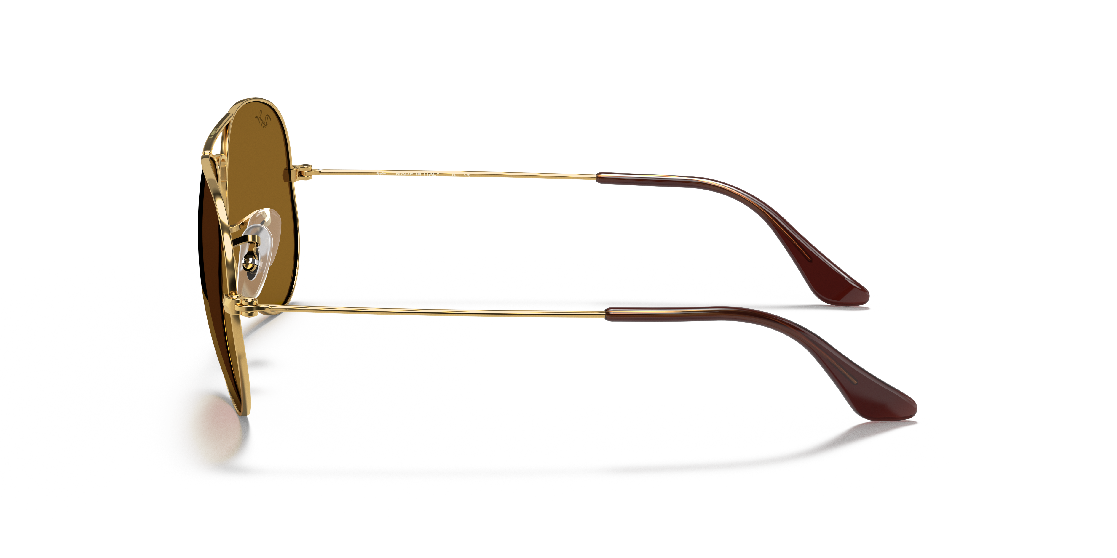 RB3025 Arista Gold MetallSunglass Frames von B24, Seitenansicht