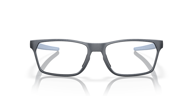 Hex Jector Matte Blue Steel KunststoffEyeglass Frames von B24, Vorderansicht