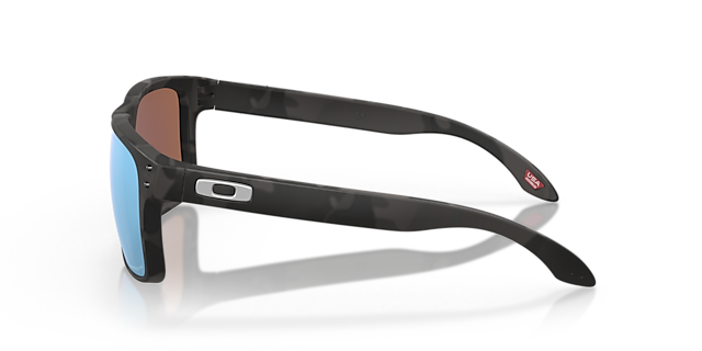 Holbrook™ Matzwart camouflage KunststofEyeglass Frames van B24, Zijaanzicht