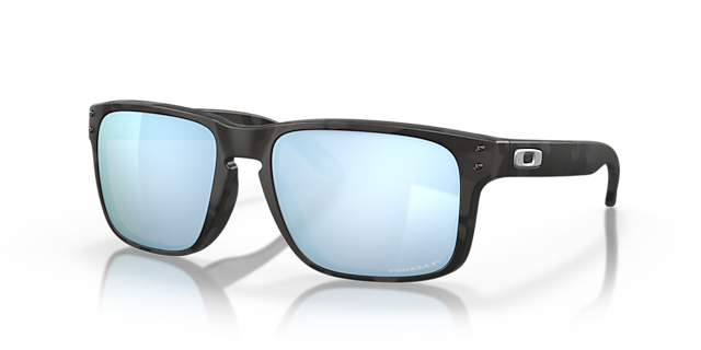 Holbrook™ Matzwart camouflage KunststofEyeglass Frames van B24, Hoekweergave