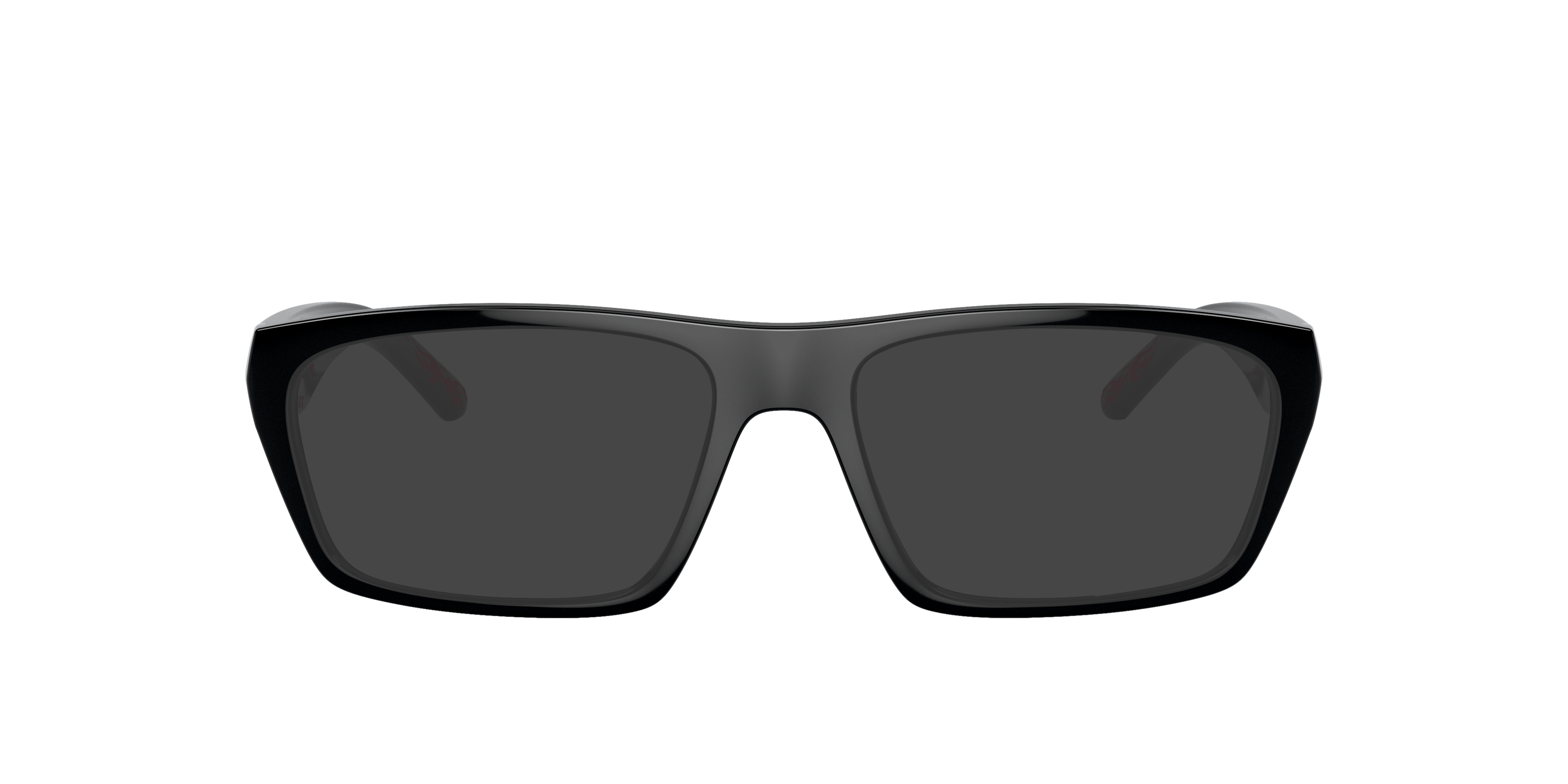 AN7248 Schwarz KunststoffEyeglass Frames von B24, mit getönten Gläsern