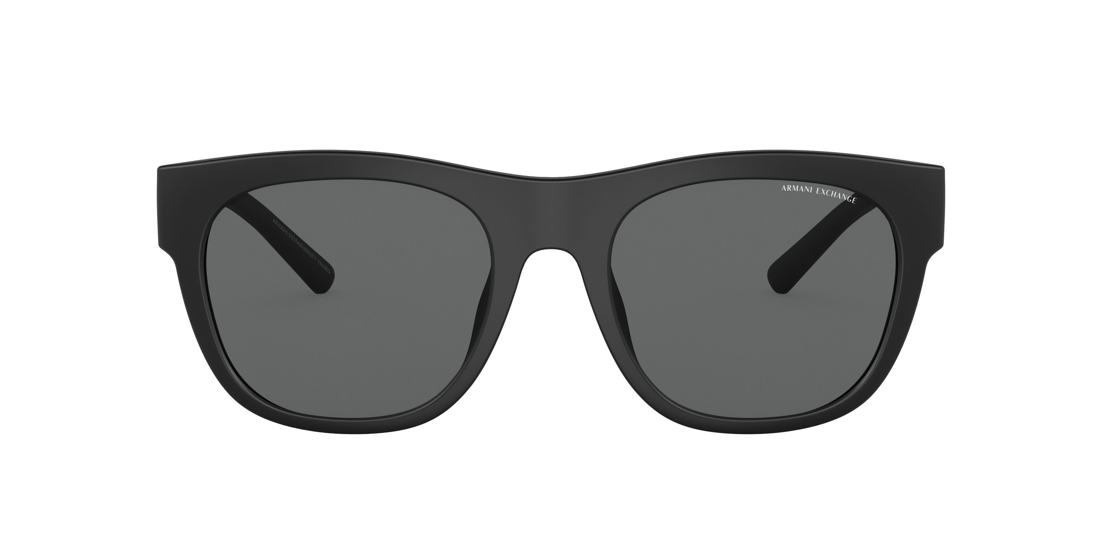 AX4128SU Matzwart KunststofSunglass Frames van B24, met getinte lenzen