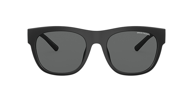 AX4128SU Matzwart KunststofSunglass Frames van B24, met getinte lenzen