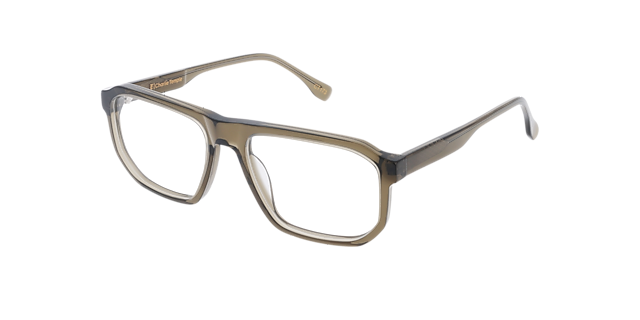 Mick Crystal Safari AcetatEyeglass Frames von B24, Dreiviertelansicht