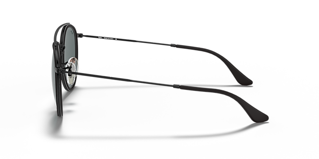 RB3647N Schwarz MetallSunglass Frames von B24, Seitenansicht