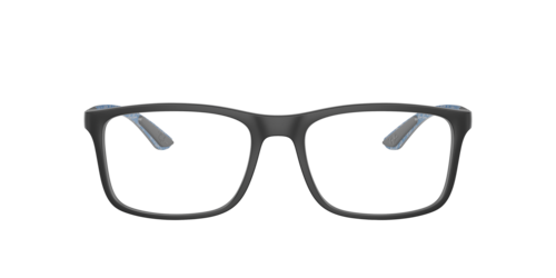 Ray-Ban - RB8908, Schwarz/Black/Transparent Blue, Größe: Large