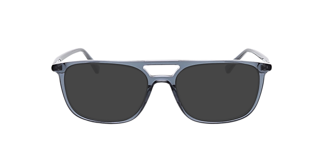 Adelaide Kristalgrijs AcetaatEyeglass Frames van B24, met getinte lenzen