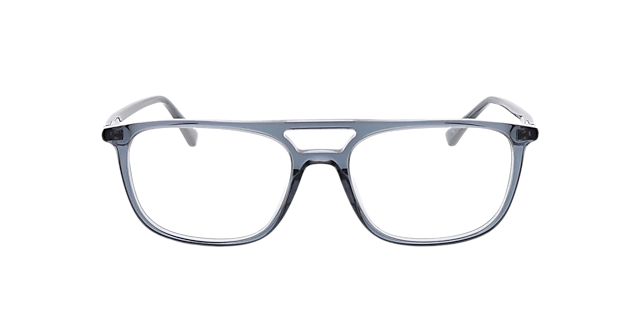 Adelaide Kristalgrijs AcetaatEyeglass Frames van B24, Vooraanzicht